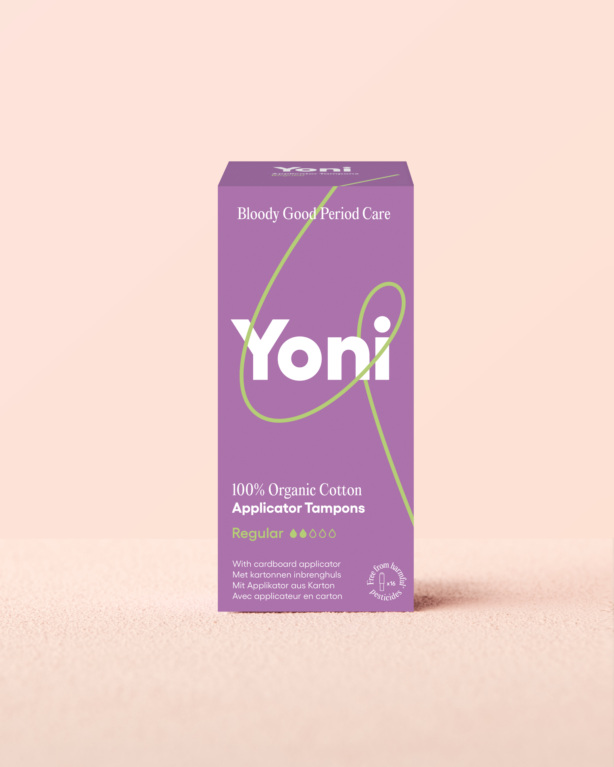 Tampons pour flux modéré avec applicateur